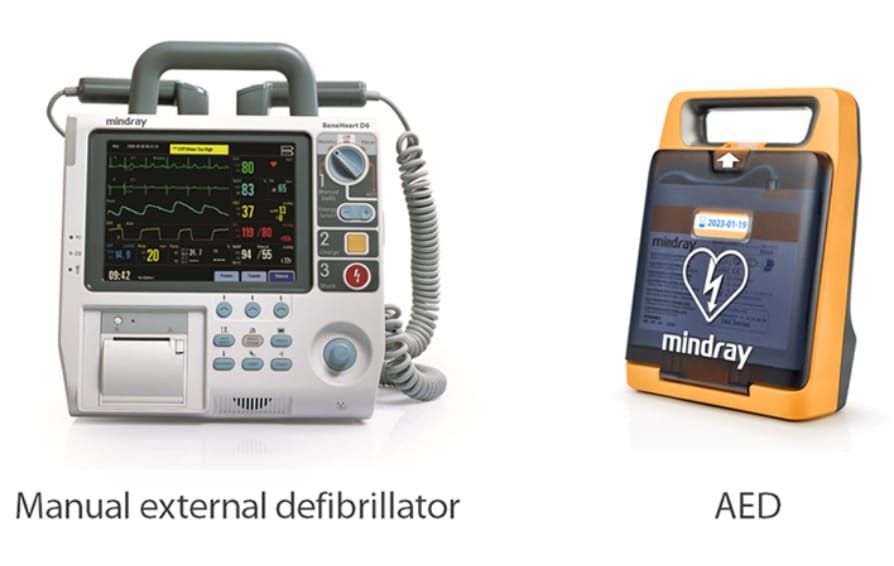 Types of Defibrillators: Explained: AEDs, ICDs, WCDs & More